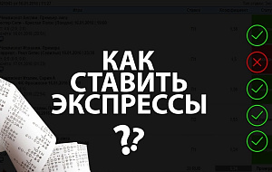 Экспрессы на топовые матчи от букмекеров! Играете ли вы такой стратегии?