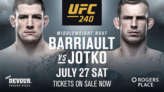 Марк-Андре Барриол — Кшиштоф Йотко UFC 240