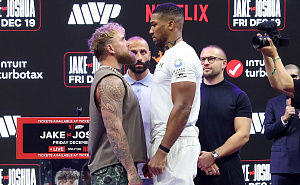 Бокс: Джейк Пол - Энтони Джошуа. Все грузят на победу британца и тотал меньше по раундам